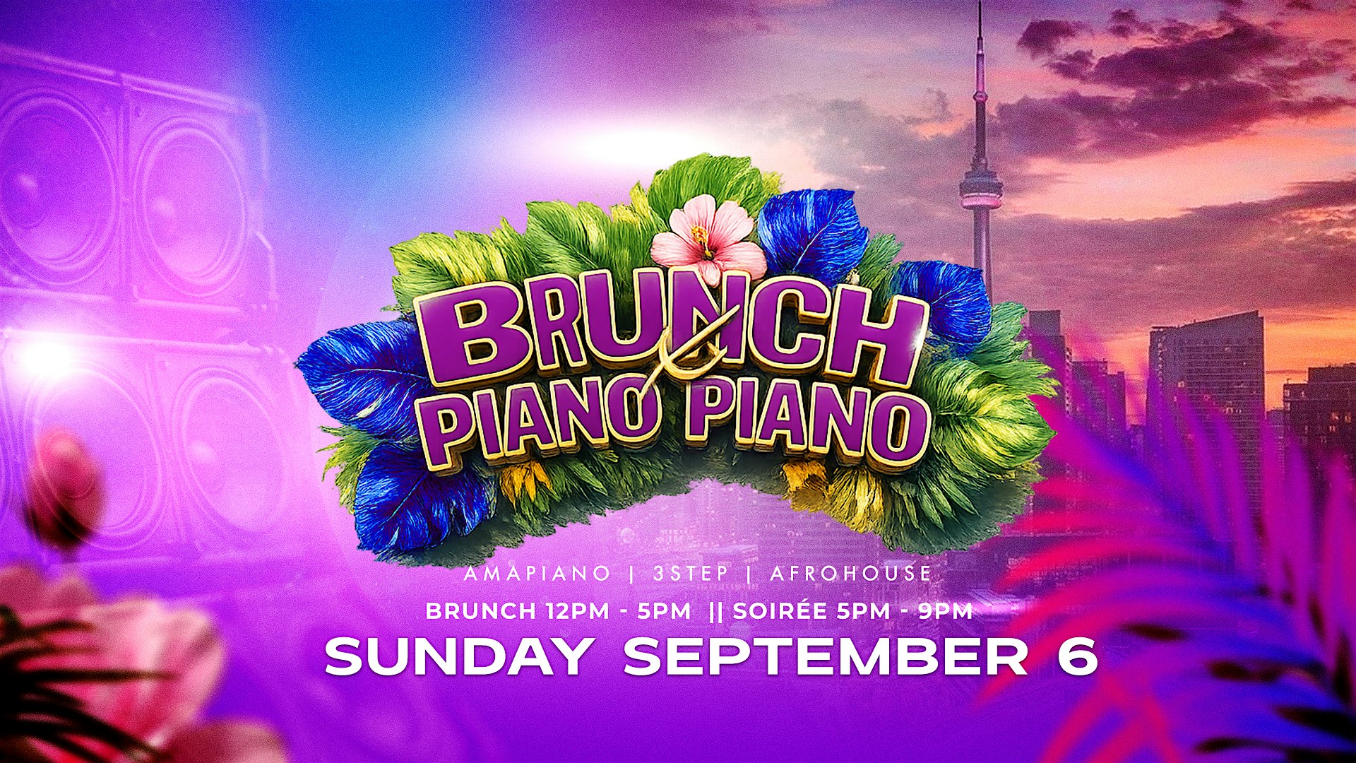 BrunchxAfroPiano (Piano-Piano) Toronto at Aera