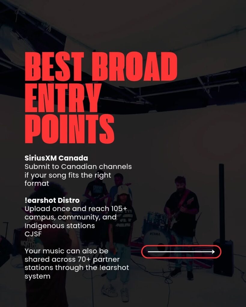 Canadian radio stations for independent artists Toronto photo 4