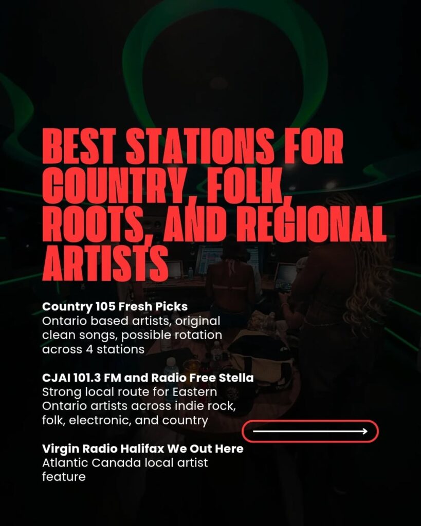 Canadian radio stations for independent artists Toronto photo 5