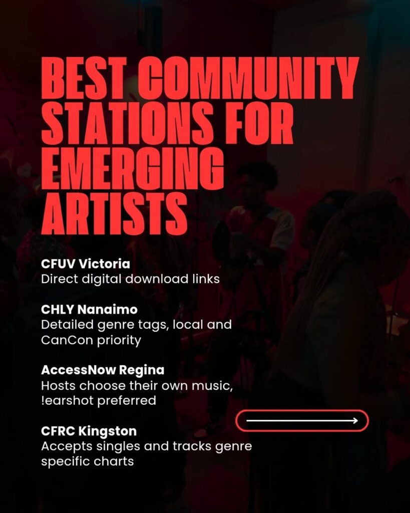 Canadian radio stations for independent artists Toronto photo 7