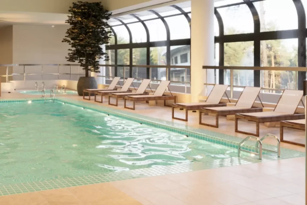 Indoor swimming pool at Chelsea Hotel, Toronto
