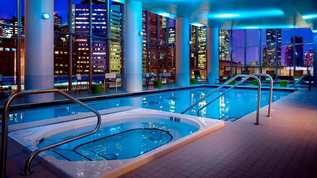 Indoor pool at Delta Hotels by Marriott Toronto