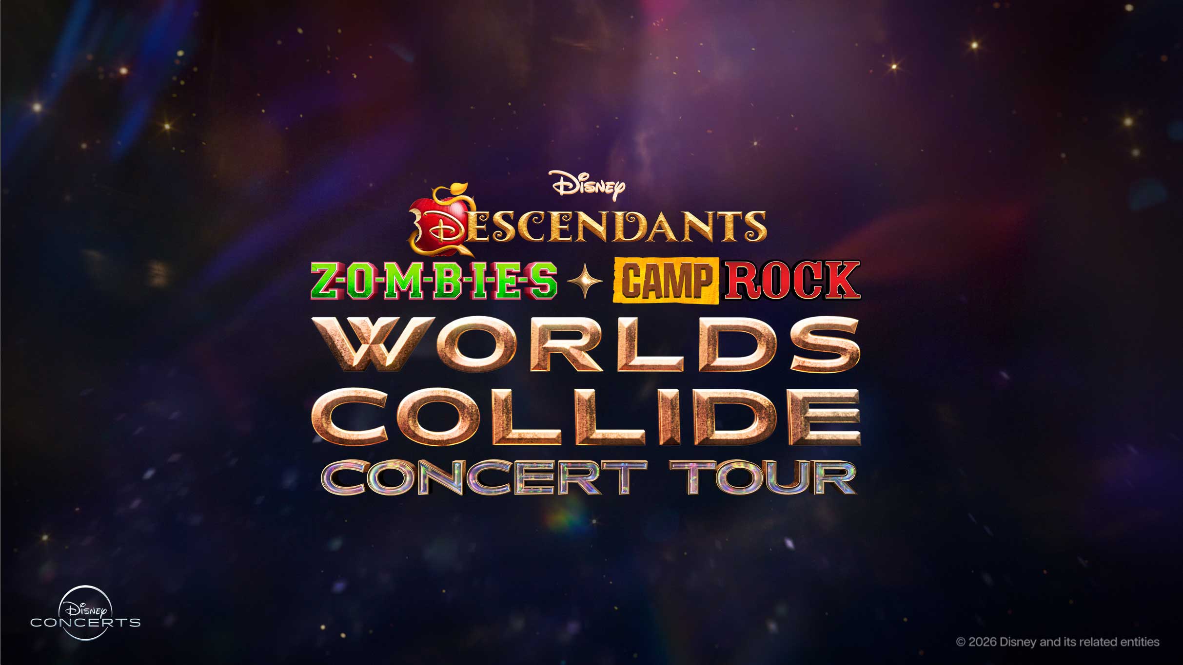 Disney Descendants, ZOMBIES & Camp Rock: Worlds Collide Concert Tour Toronto at Scotiabank Arena