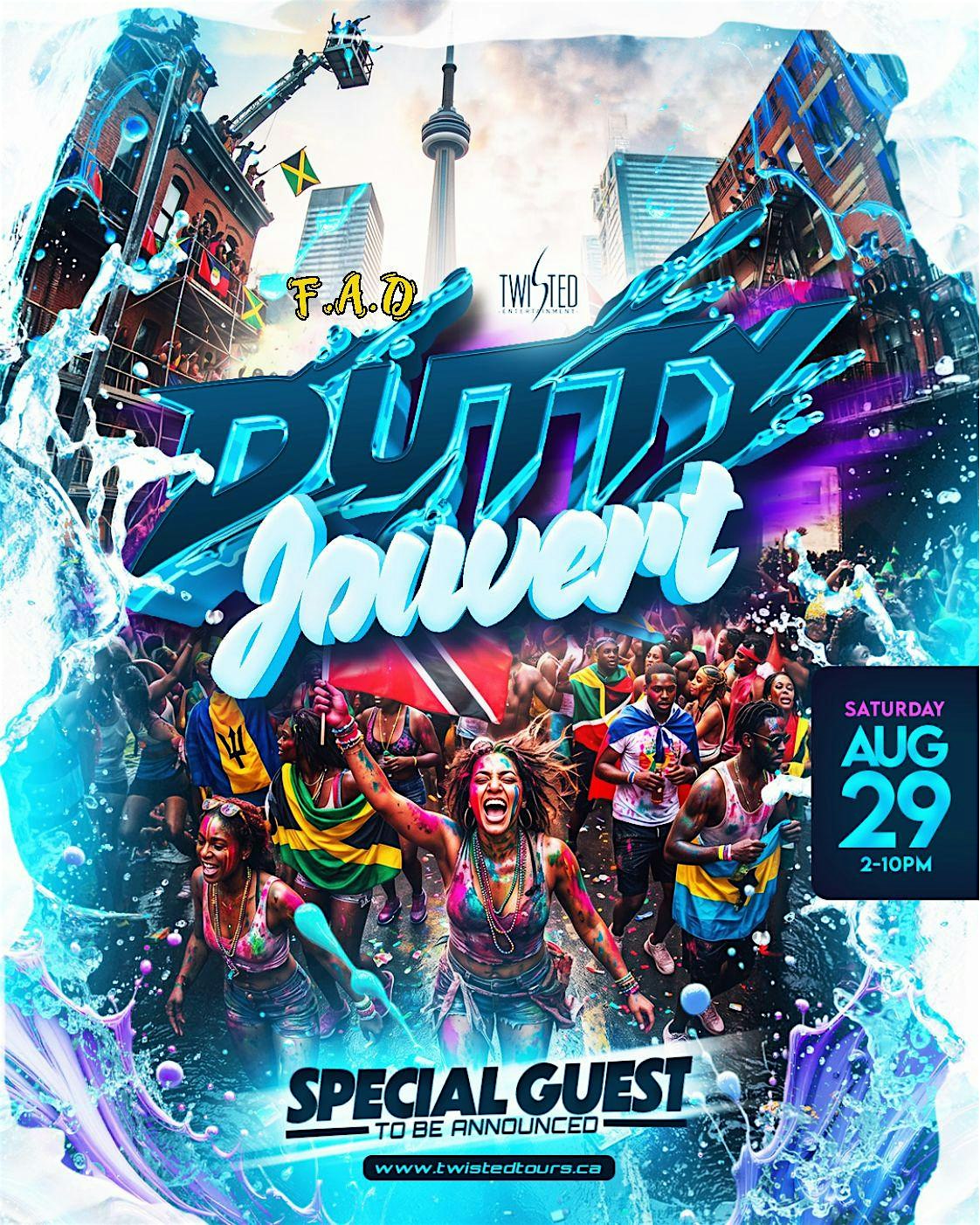 DUTTY JOUVERT TORONTO 2026 at LOCATION TBA