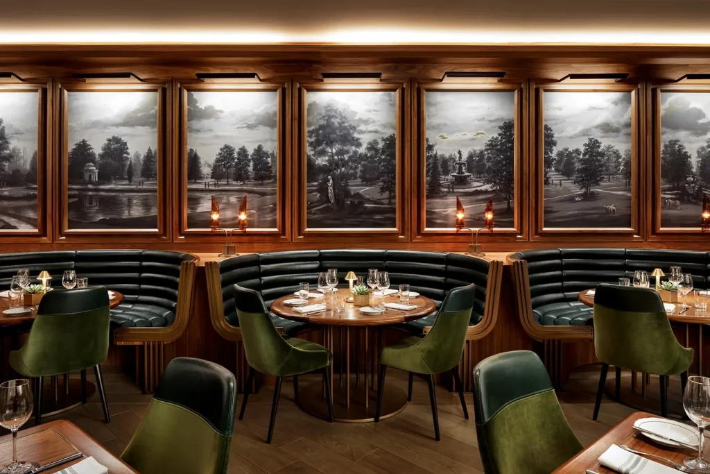 REIGN restaurant interior at Fairmont Royal York in Toronto