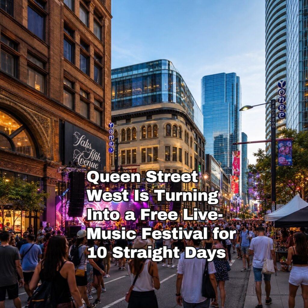 Queen West LIVE Music Series Toronto photo