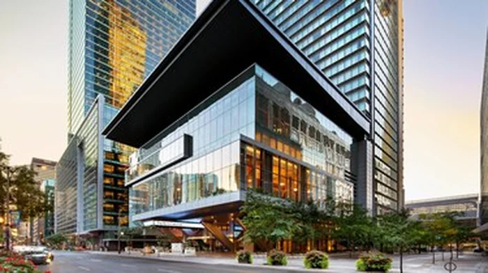 Exterior of The Ritz-Carlton Toronto in downtown Toronto