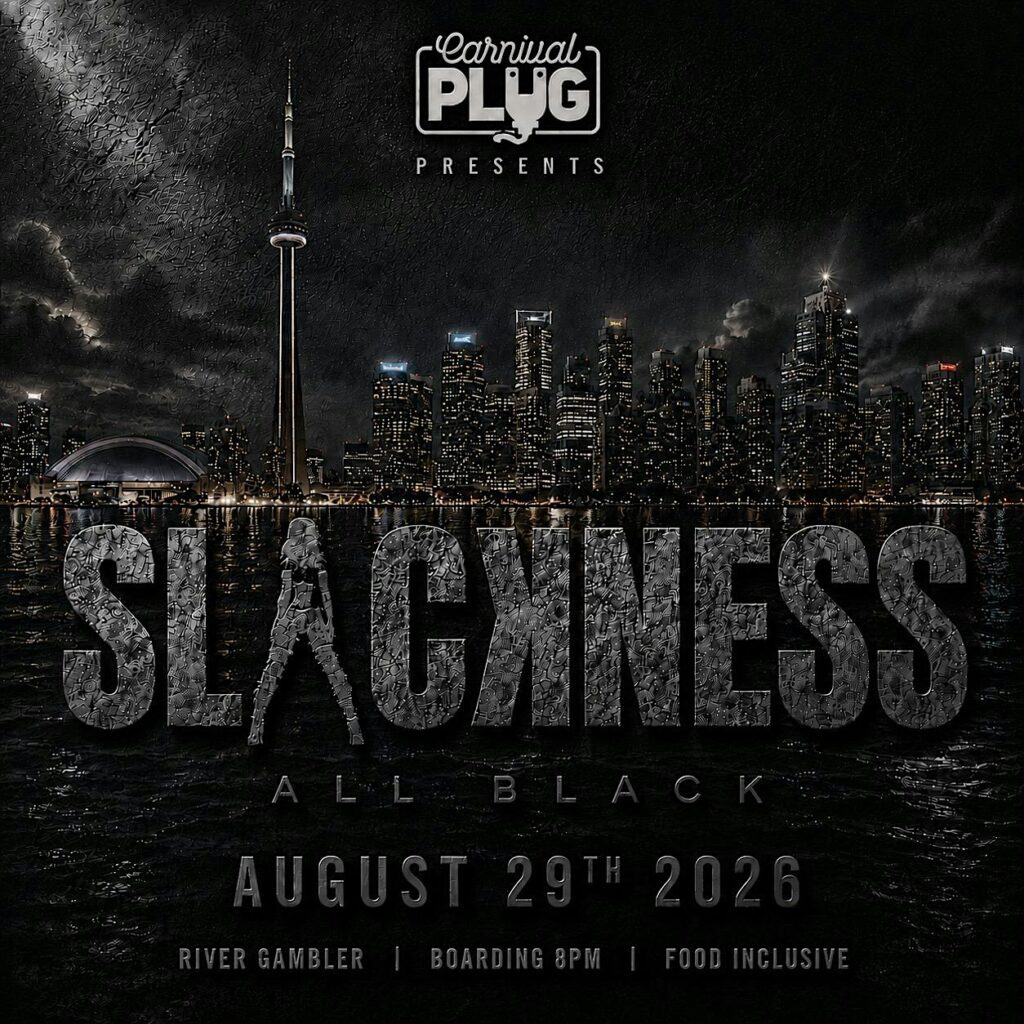 SLACKNESS ALL BLACK BOAT CRUISE Toronto at River Gambler