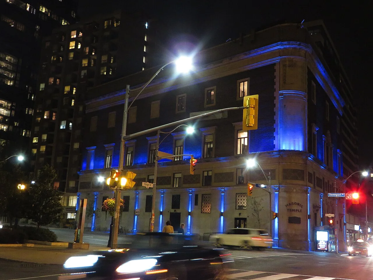 The Concert Hall at Toronto's historic Masonic Temple building on Yonge Street