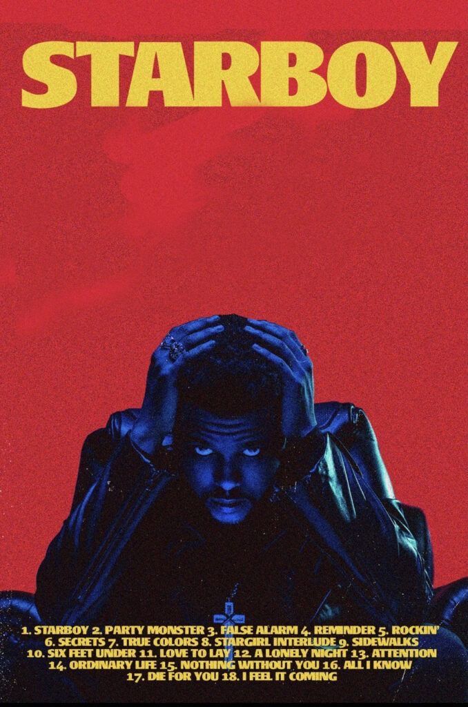 The Weeknd artist artwork