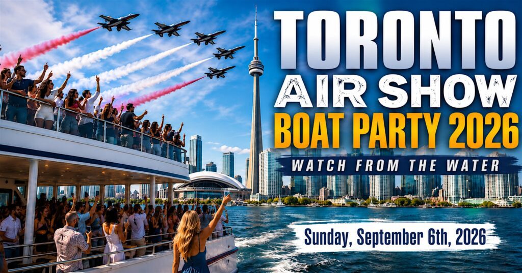TORONTO AIR SHOW BOAT PARTY 2026 | WATCH FROM THE WATER at River Gambler