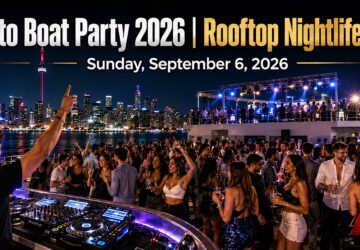 Toronto Boat Party 2026 | Rooftop Nightlife Cruise