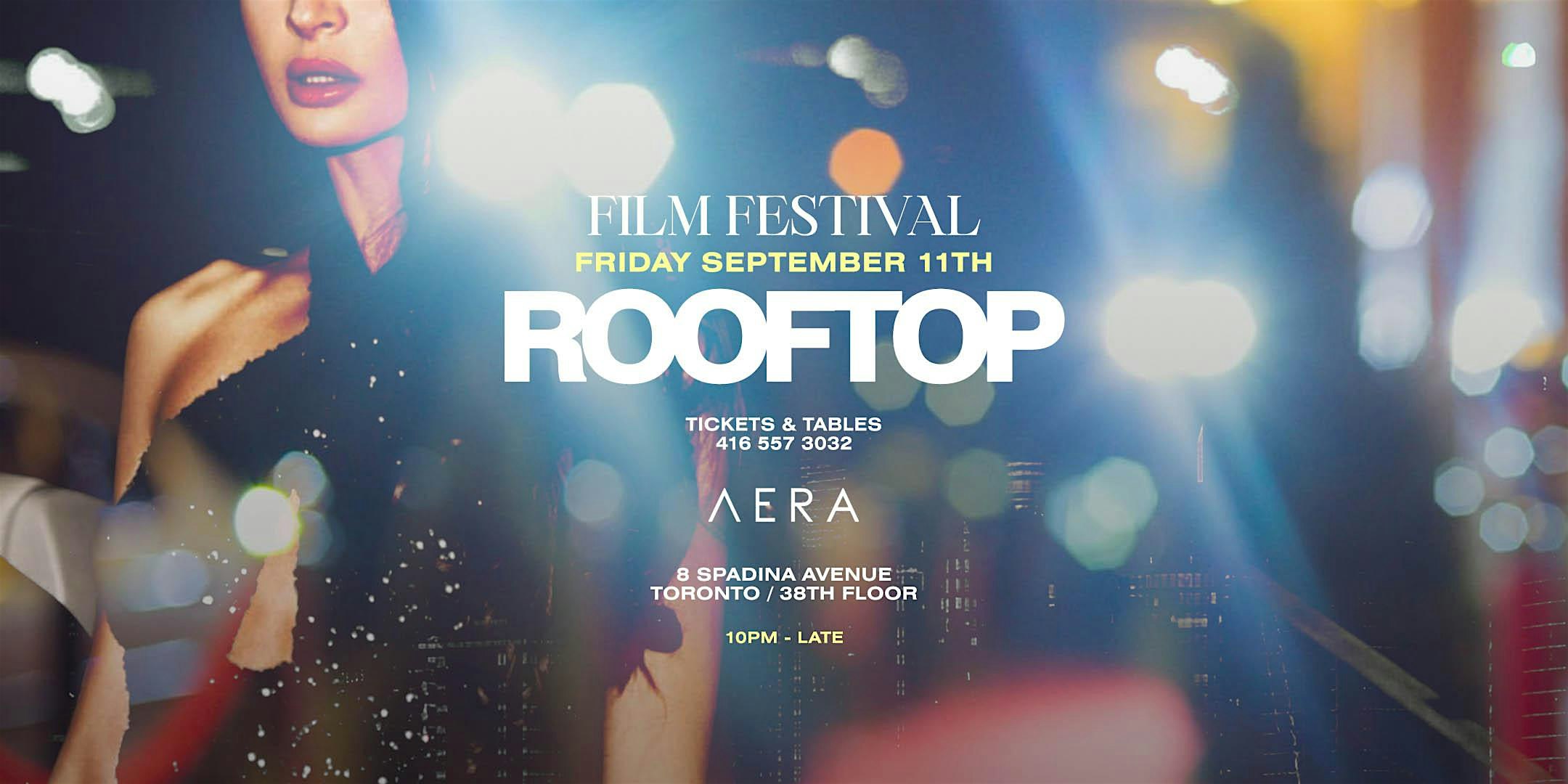 Toronto Film Festival Rooftop Party