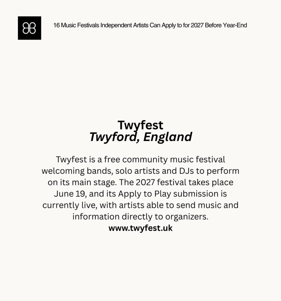 2027 music festivals for independent artists Toronto photo 11