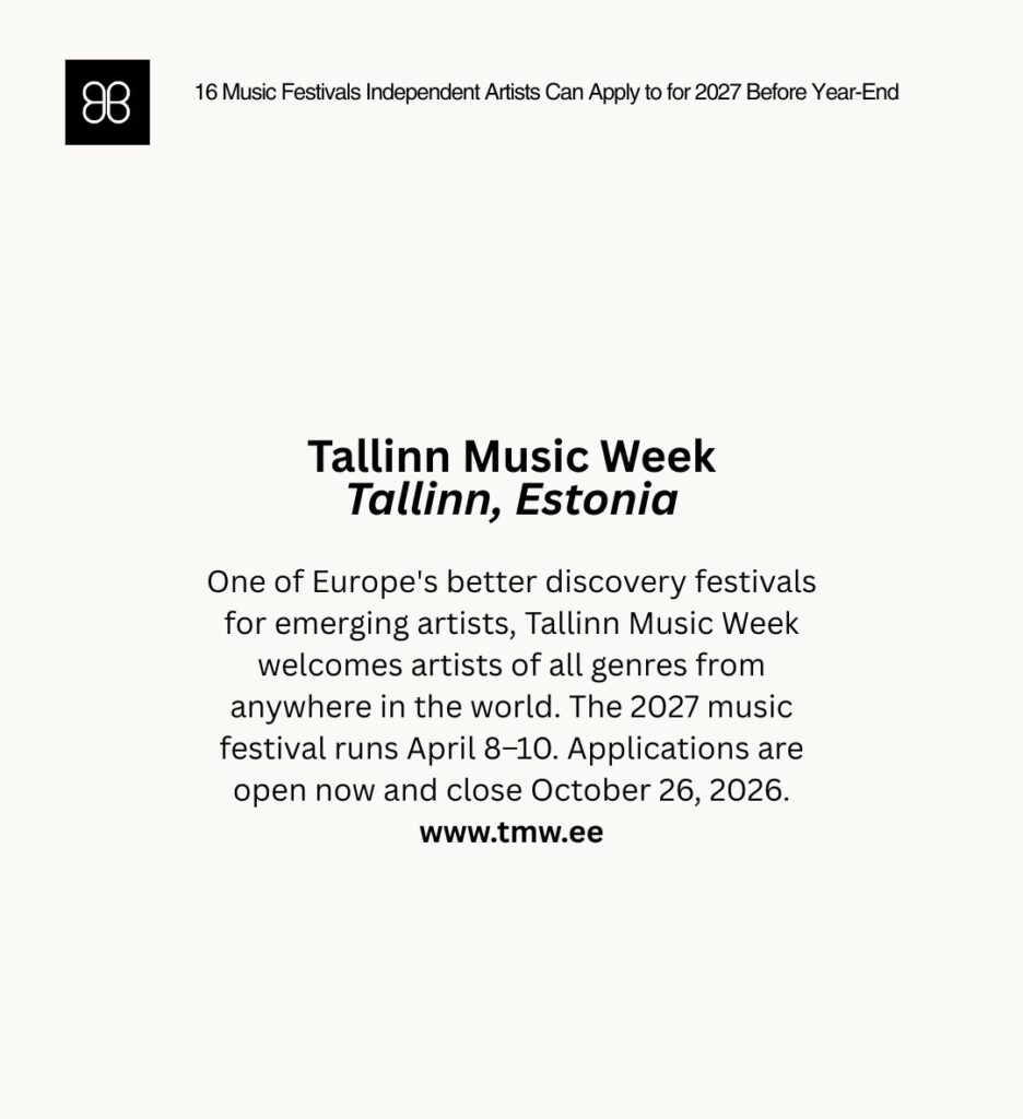 2027 music festivals for independent artists Toronto photo 15