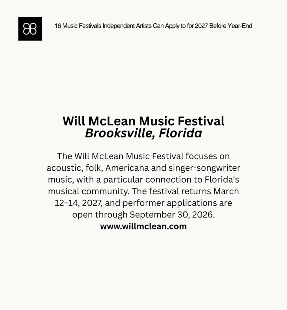 2027 music festivals for independent artists Toronto photo 5
