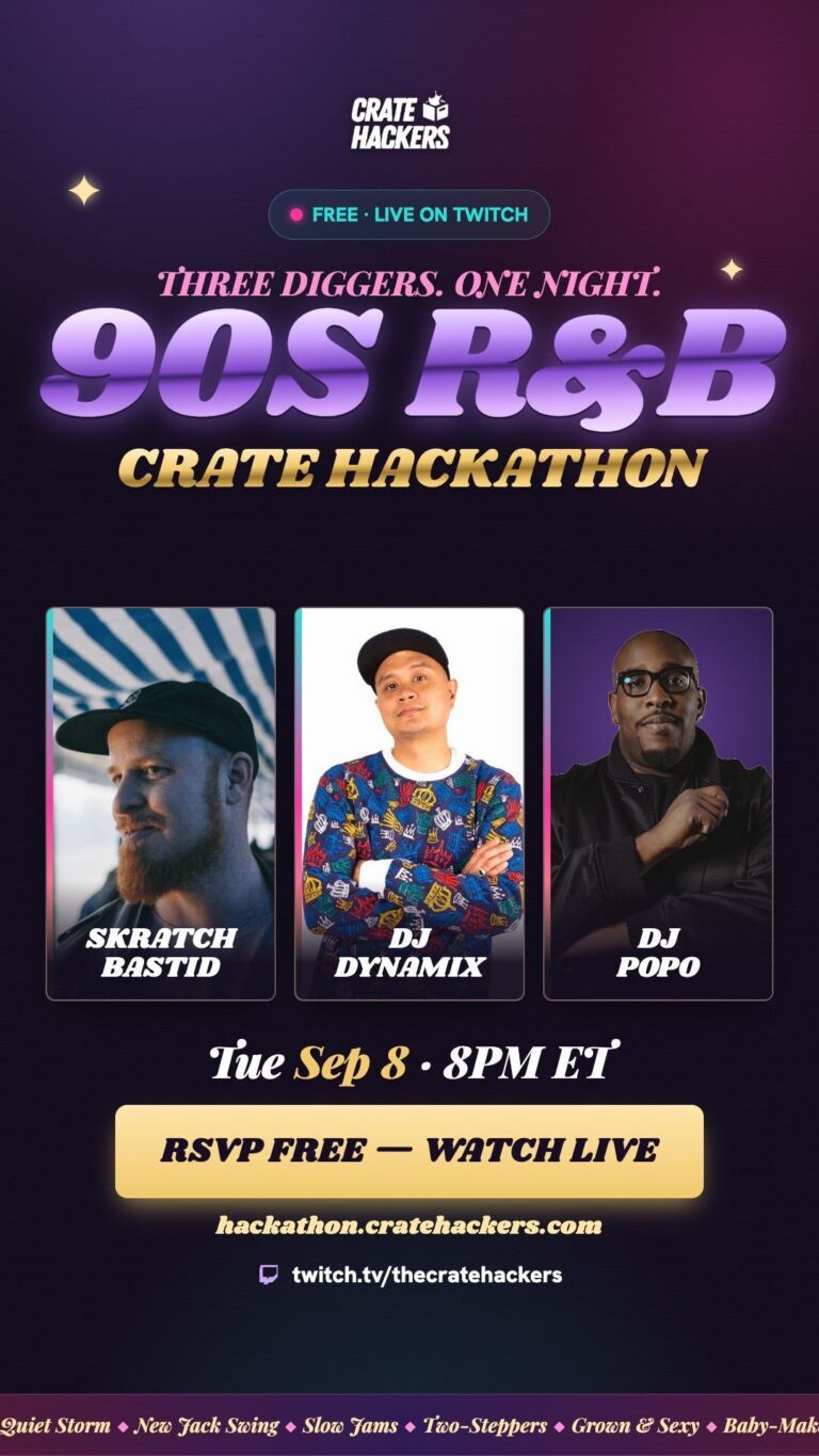 90s R&B Crate Hackathon Toronto photo