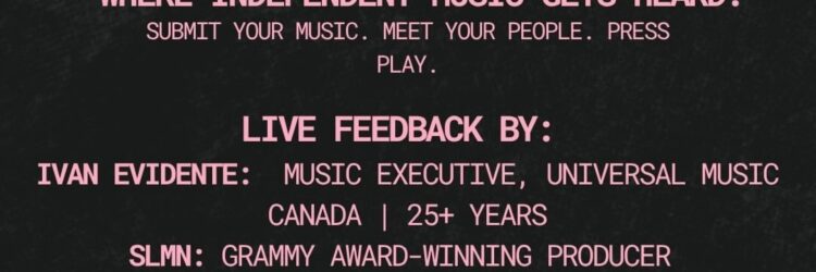 Toronto’s Press & Play Live Invites Emerging Artists to Submit One Song