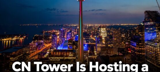 Free Outdoor Movie at the CN Tower Will Project a Film Onto Its Concrete Legs