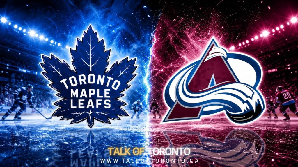 Toronto Maple Leafs vs. Colorado Avalanche – November 10 at Scotiabank Arena