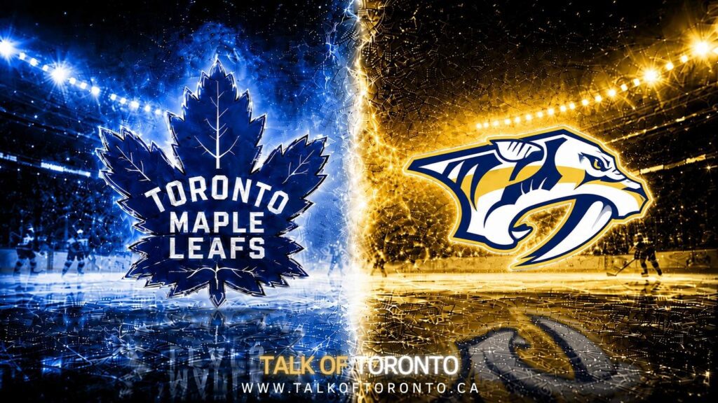 Toronto Maple Leafs vs. Nashville Predators – October 6, at Scotiabank Arena