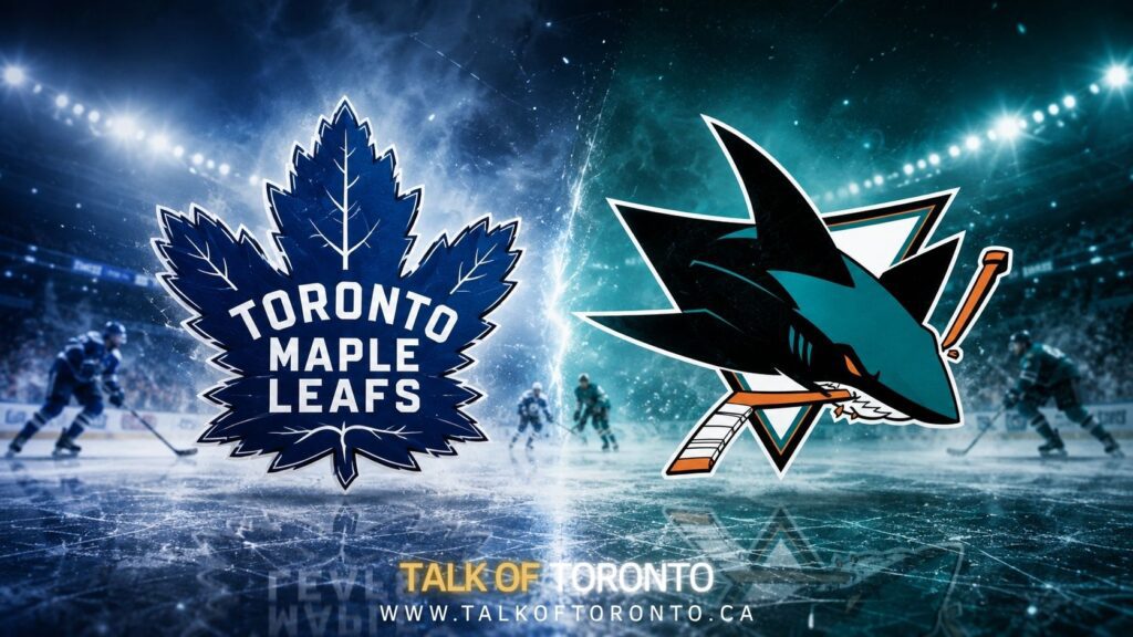 Toronto Maple Leafs vs. San Jose Sharks at Scotiabank Arena
