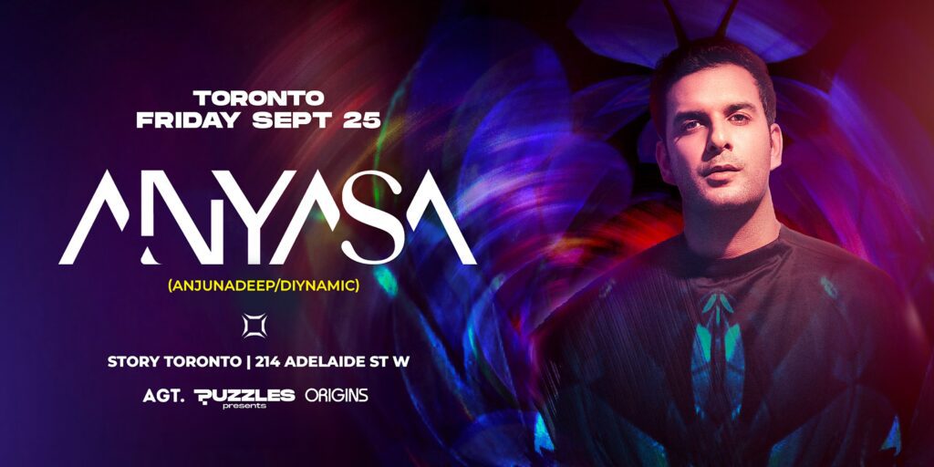 Anyasa (Anjunadeep / Diynamic): Toronto at STORY TORONTO