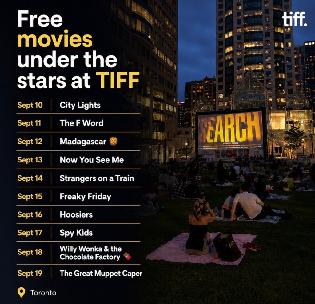 free outdoor movies Toronto photo 2