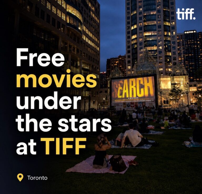 free outdoor movies Toronto photo