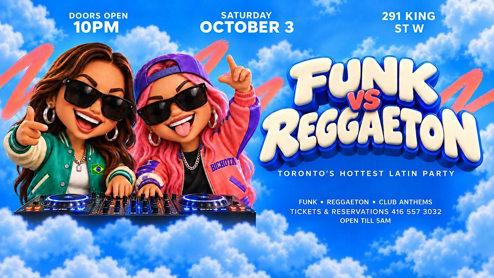 Funk vs. Reggaeton – Toronto’s Hottest Latin Party at Playa by Tulum