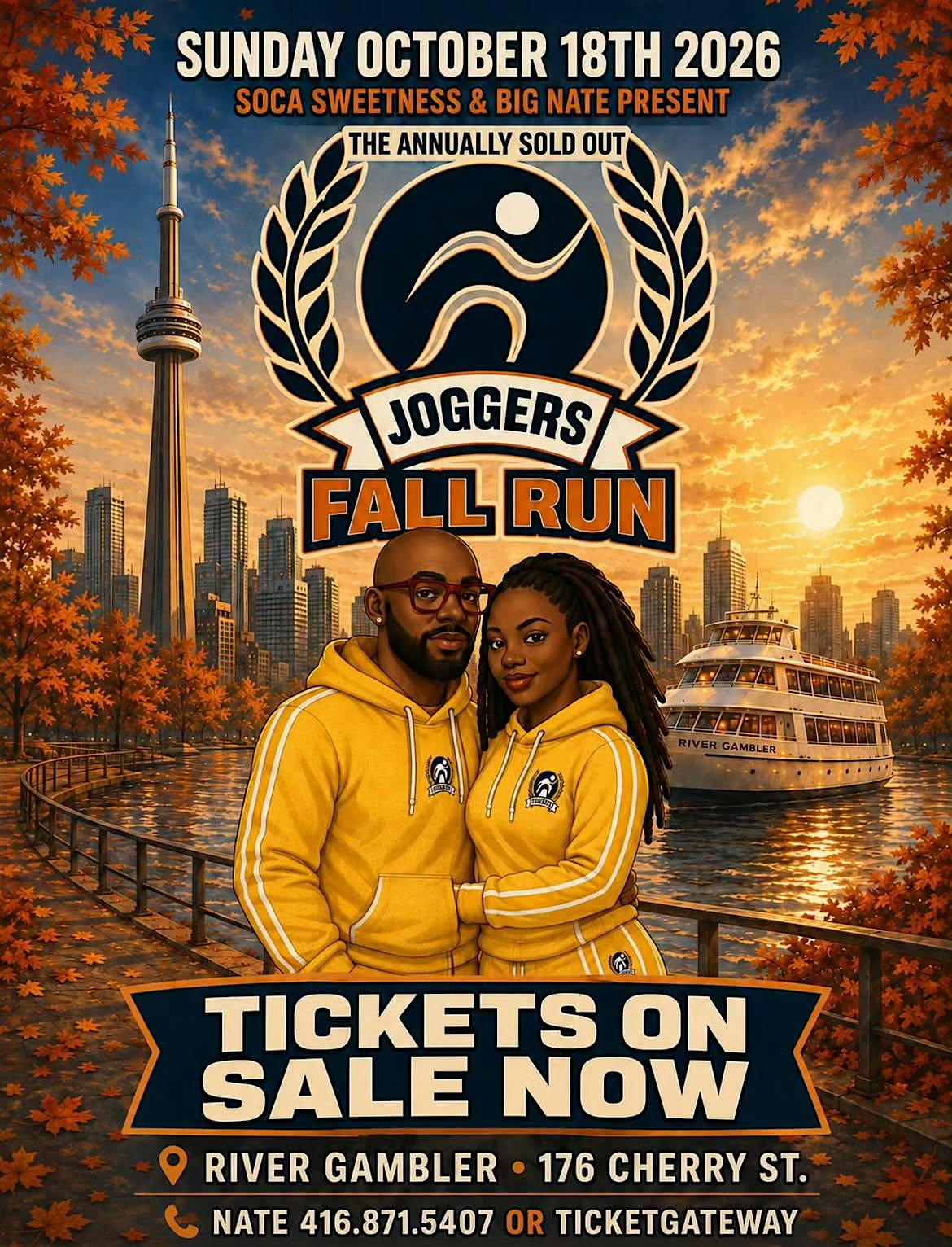 JOGGERS BOATRIDE – Fall Run 2026