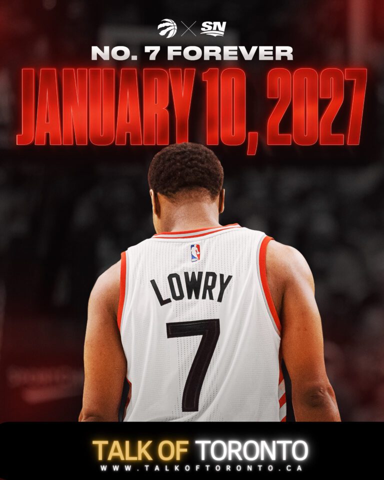 Kyle Lowry jersey retirement Toronto photo