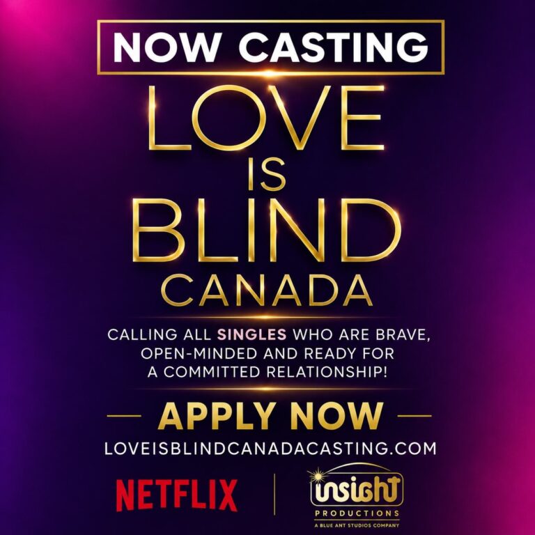 Love Is Blind Canada casting Toronto photo