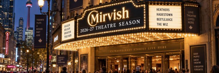Mirvish adds eight productions to Toronto’s 2026–27 theatre season