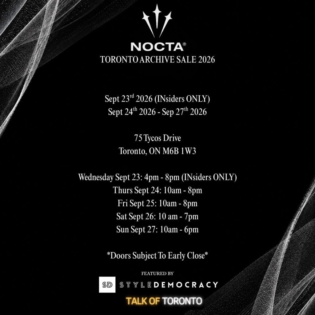 NOCTA Toronto Archive Sale photo 2