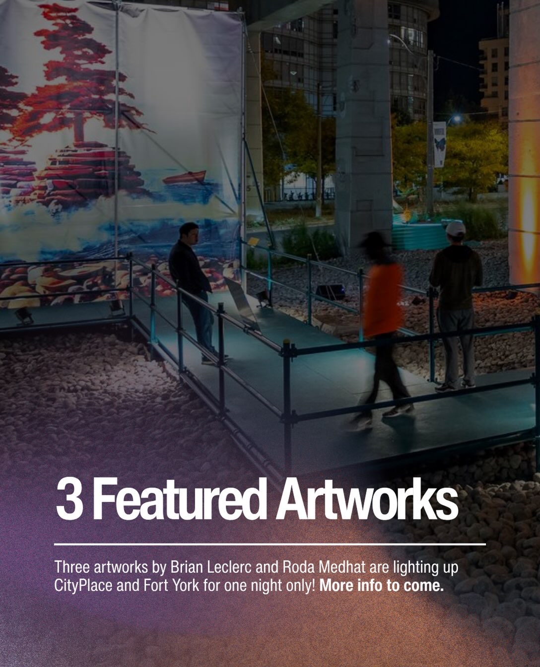 Nuit Blanche 2026 brings free overnight art to CityPlace and Fort York