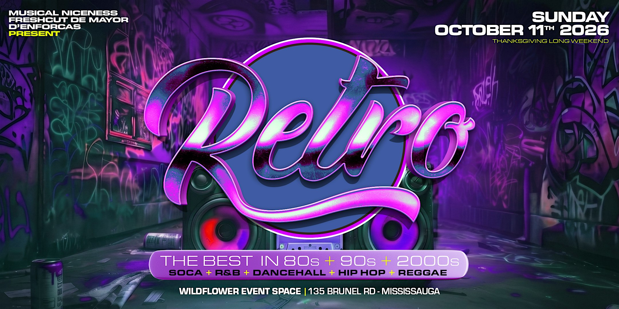 RETRO – The Best In 80s + 90s + 2000s