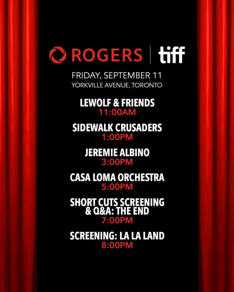Rogers Red Carpet TIFF 2026 Toronto photo 3