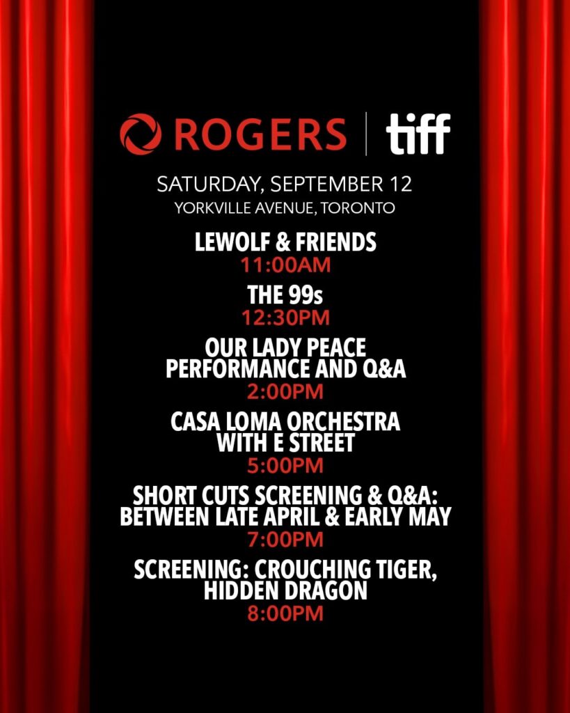 Rogers Red Carpet TIFF 2026 Toronto photo 4