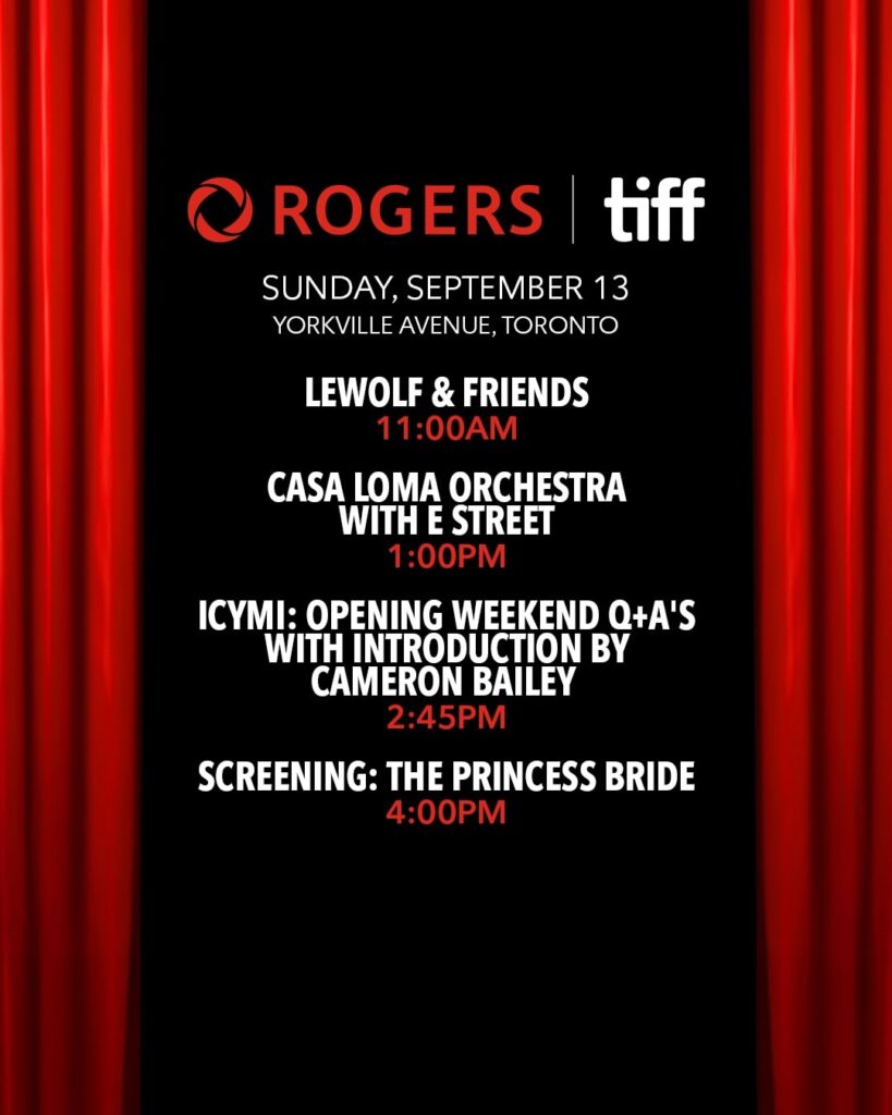 Rogers Red Carpet TIFF 2026 Toronto photo 5