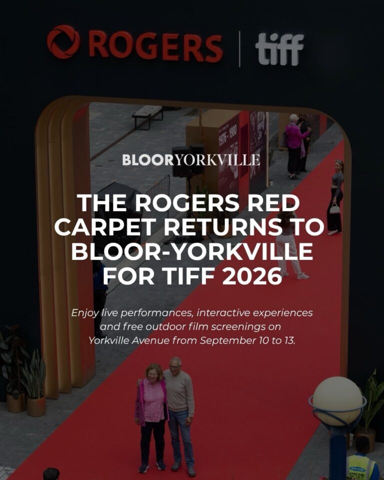 TIFF 2026 Bloor-Yorkville Toronto photo
