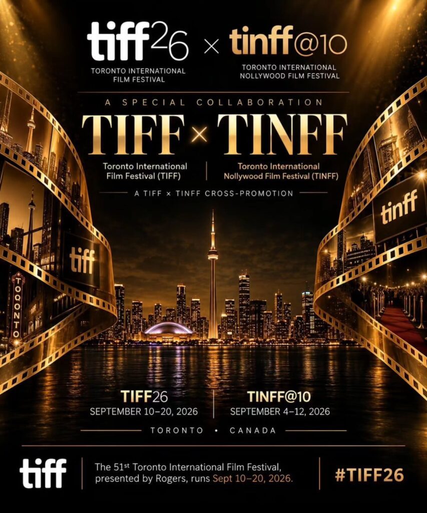 TIFF26 and TINFF@10 collaboration Toronto photo