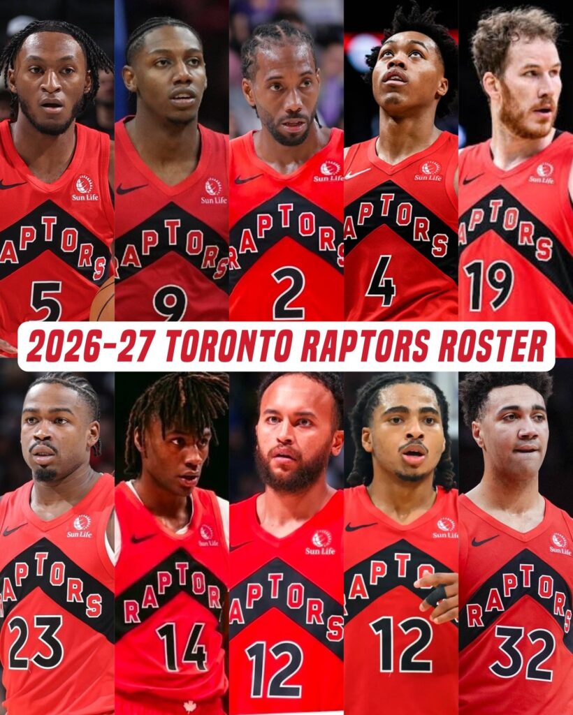 Toronto Raptors 2026-27 roster photo