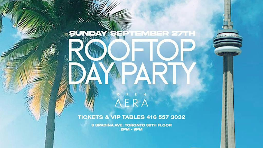 Toronto Rooftop Day Party at Aera