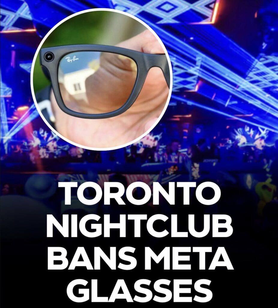 Toronto smart glasses ban photo