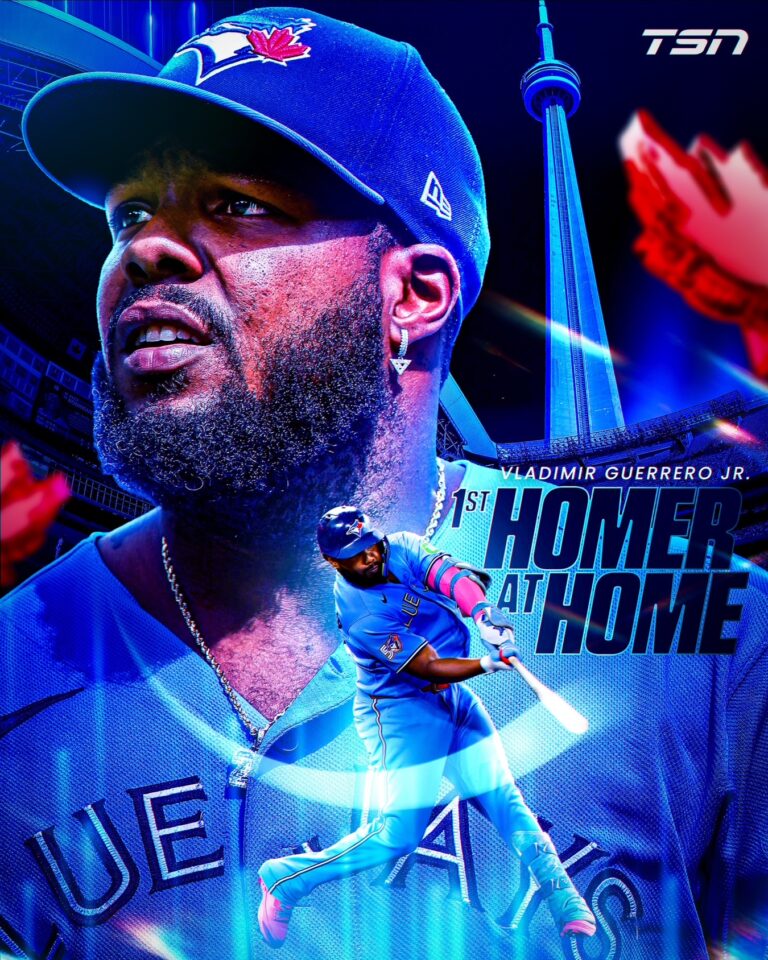 Vladimir Guerrero Jr. first home run in Toronto photo