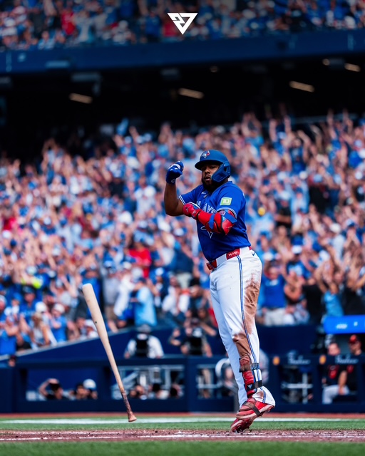 Vladimir Guerrero Jr. home run Toronto photo