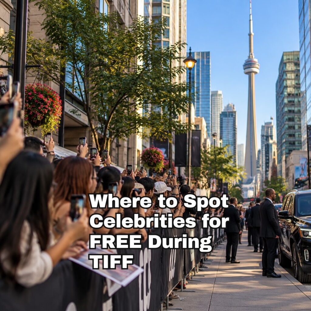 where to spot celebrities during TIFF Toronto photo