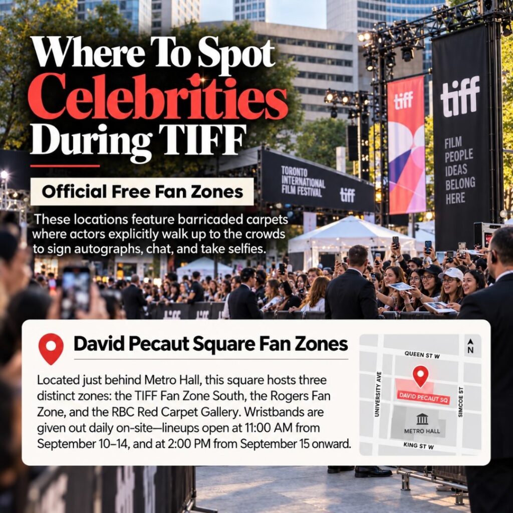 where to spot celebrities during TIFF Toronto photo 2
