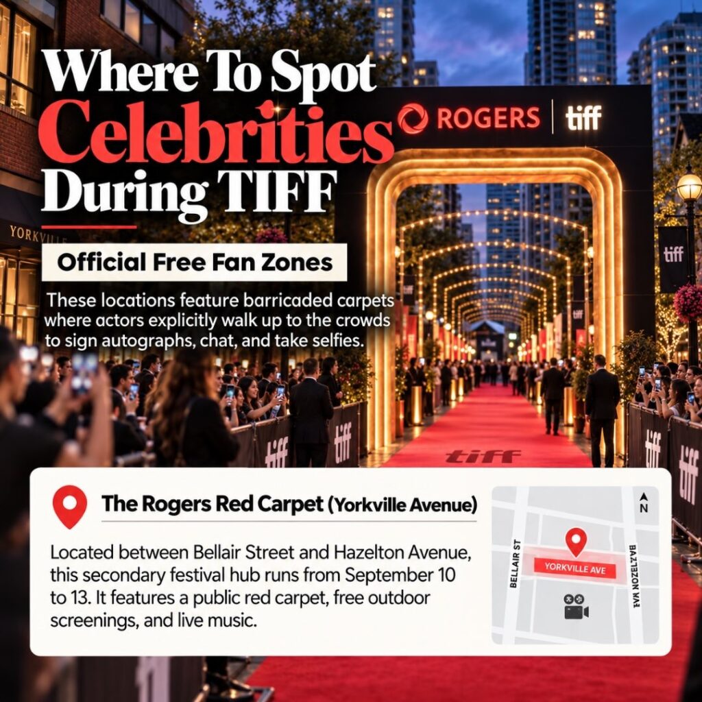 where to spot celebrities during TIFF Toronto photo 3